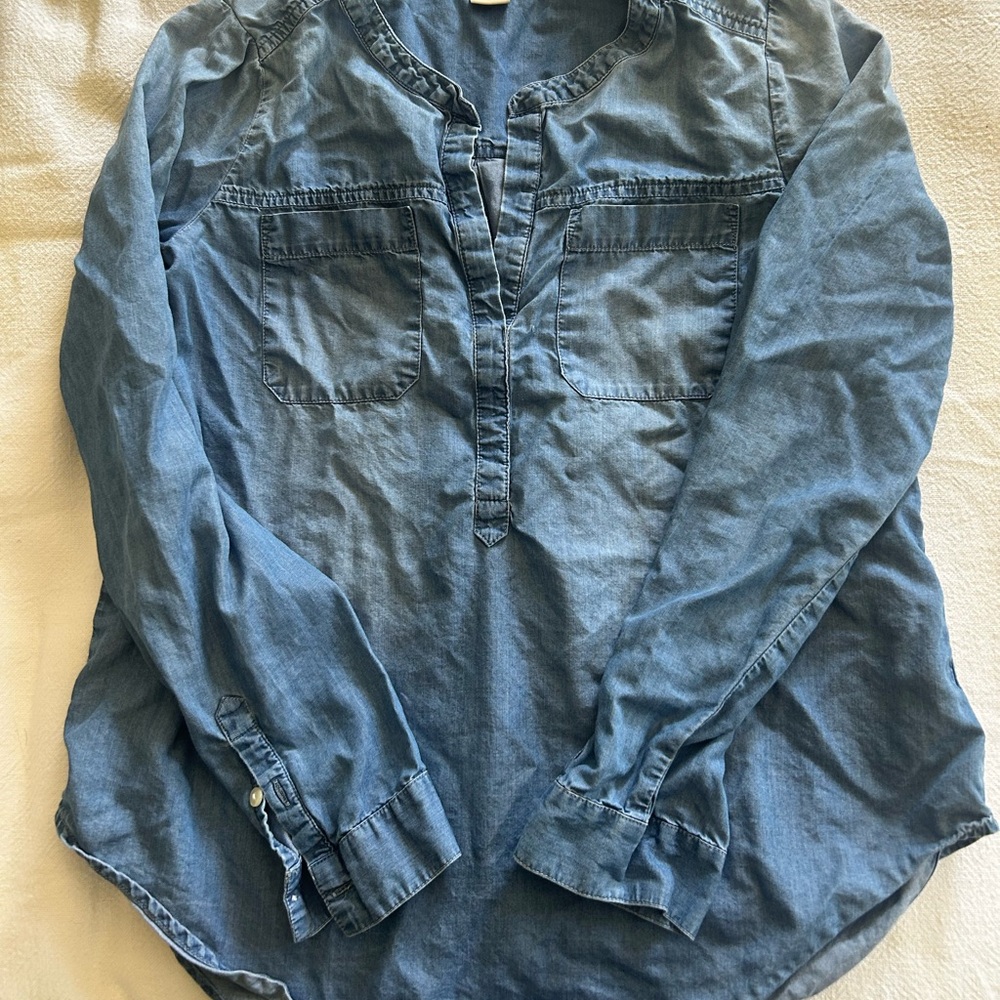 Women’s Lucky Brand Jean Top. S